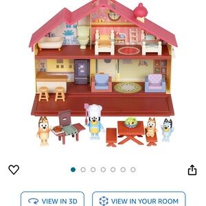 Bluey house play  set